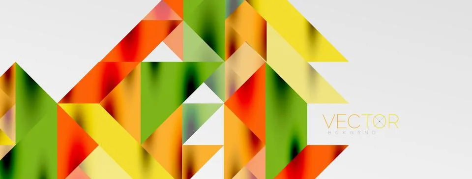 Tech minimal overlapping triangle shapes elements geometric graphic pattern 스톡 일러스트