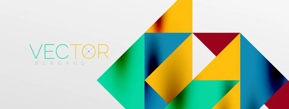 Tech minimal overlapping triangle shapes elements geometric graphic pattern イラスト素材