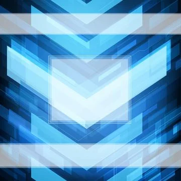 Tech modern template Stock Illustration