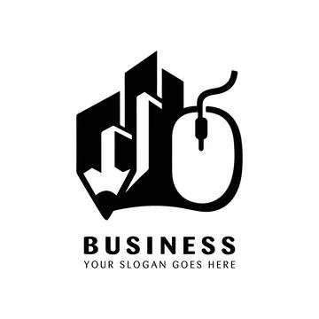 ​Tech Mouse Business Logo Stock Illustration
