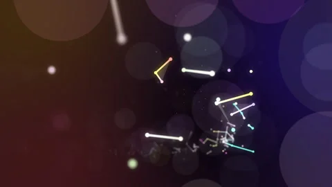 Tech Network Movement Seamless Loop 01 Stock-Footage 243336068