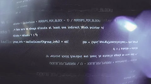 Tech Noir Inspired Retro Animation Backgrounds Stock Footage 306294824