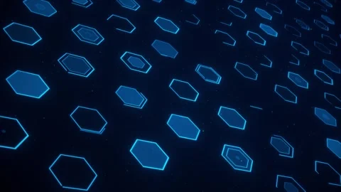 Tech patern Stock Footage 296344829