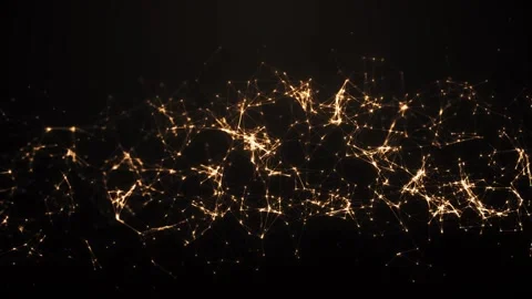 Tech plexus background Video stock 289388699