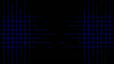 Tech power cross lines mesh,virtual computer electric circuit. Stock Footage 11976957