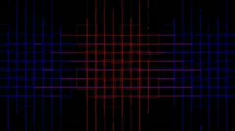 Tech power cross lines mesh,virtual computer electric circuit. 스톡 동영상 11977459