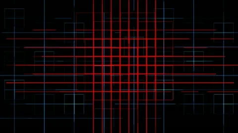 Tech power lines mesh,virtual computer electric circuit. 스톡 동영상 11976279