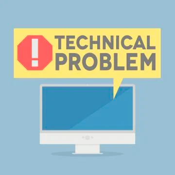 Tech problem Stock Illustration