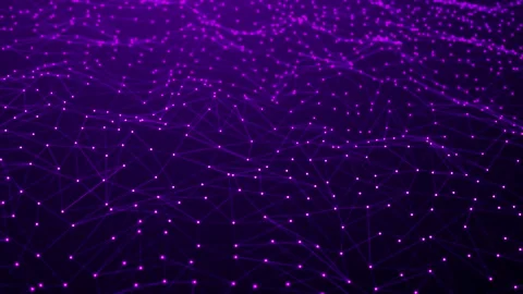 Tech purple structural background Stock Footage 309155842