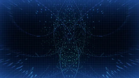 Tech Radar Display Screen Stock Footage 262638095