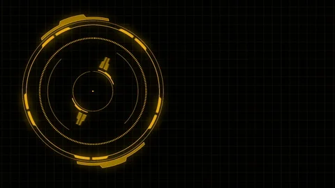 Tech Radar Time code Counting Stock Footage 90834220