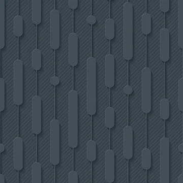 Tech seamless pattern. Illustrazione stock