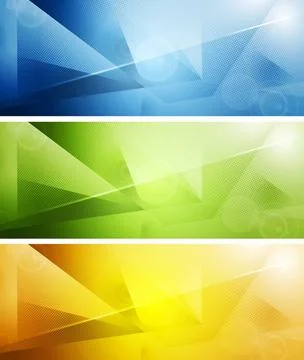 Tech shiny banners Tech shiny banners. Vector design Copyright: xZoonar.co... 스톡 사진