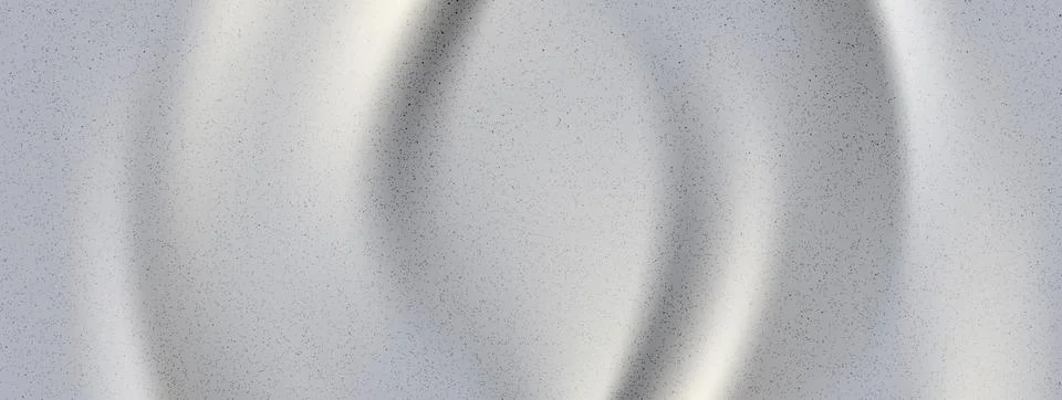Tech silver grain texture with soft curved metallic ripples and shine. Brushed Stock Illustration