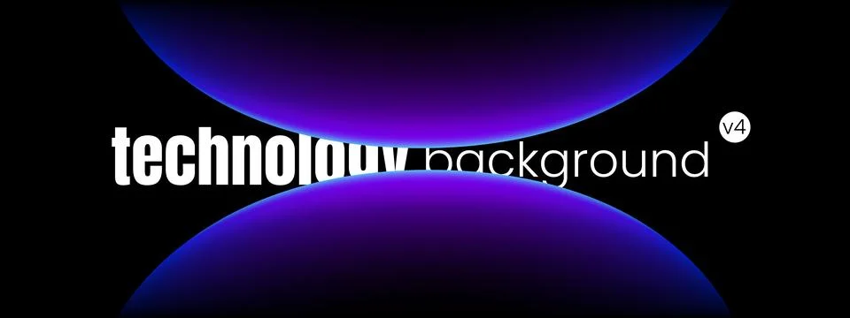 A tech sphere for a cover or background with a gradient and abstract AI concept Stock Illustration