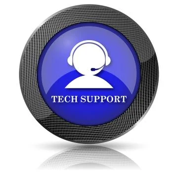 Tech support icon Stock Illustration