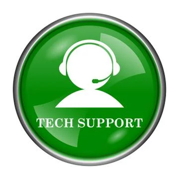 Tech support icon Stock Illustration