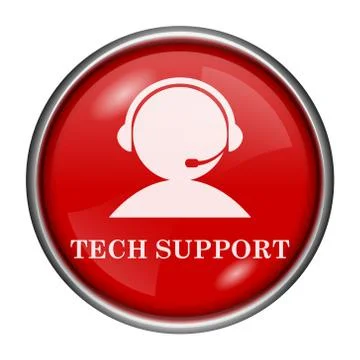 Tech support icon Stock Illustration