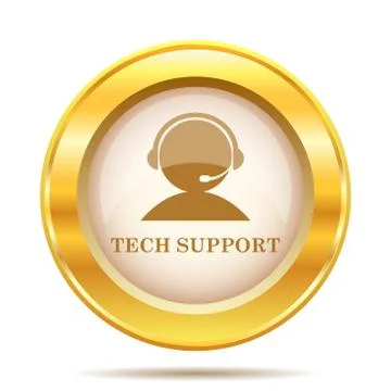 Tech support icon Stock Illustration