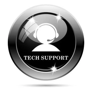 Tech support icon Stock Illustration