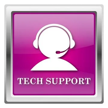 Tech support icon Illustrazione stock