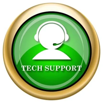 Tech support icon Stock Illustration