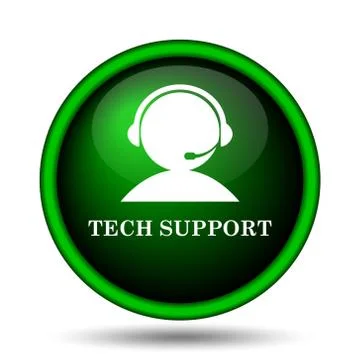 Tech support icon Stock Illustration