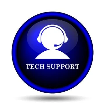 Tech support icon Stock Illustration