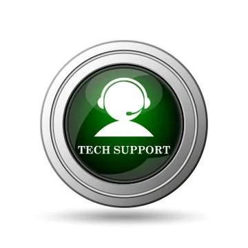 Tech support icon Stock Illustration