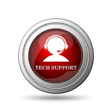 Tech support icon Stock Illustration