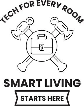Tech tools ready for every room's needs 스톡 일러스트