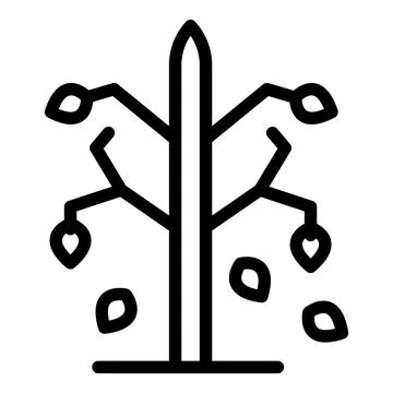 Tech tree icon with connection nodes イラスト素材