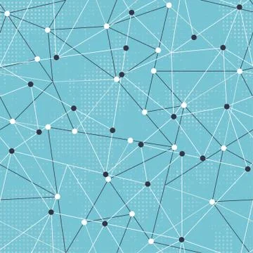 Tech triangle seamless pattern 스톡 일러스트