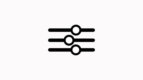 Tech UI Gear Icon Motion Design Stock Footage 311652062