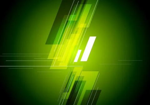 Tech vector corporate green background 스톡 일러스트
