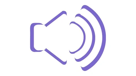 Tech vibrant trendy sound animation video on white background Stock Footage 345029801