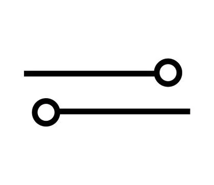 Tech volume button icon on white Stock Illustration