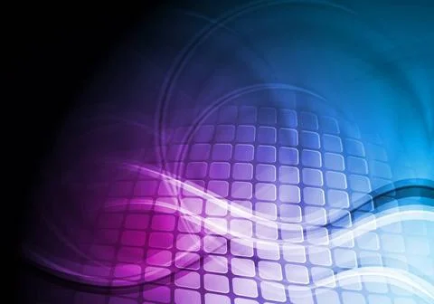 Tech wavy background. Eps 10 vector Tech wavy background. Eps 10 vector Co... Stockfoto's