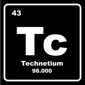 Technetium icon Stock Illustration