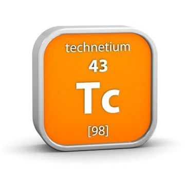 Technetium material sign 写真素材
