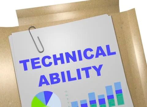 Technical Ability concept Illustrazione stock