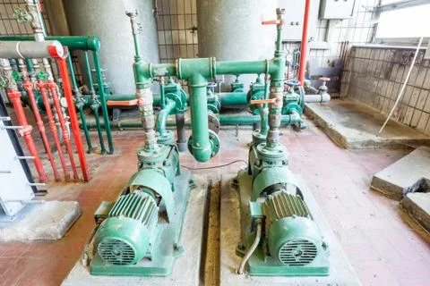 The technical area Stock Photos