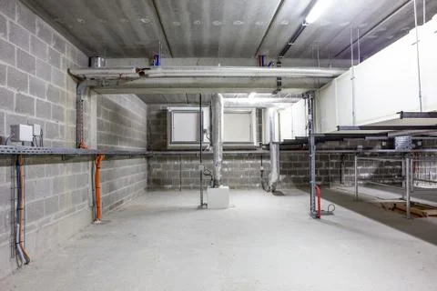 The technical area Foto stock