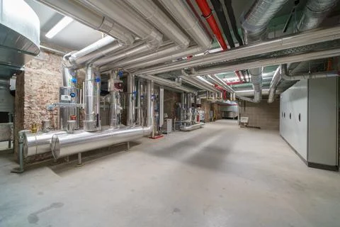 The technical area Foto stock