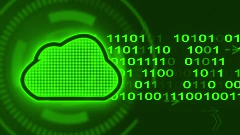 Technical Background Digital Concept Of Business With Cloud Telecommunication Video stock 154552526