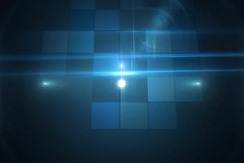 Technical background with squars Foto stock