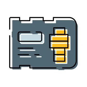 Technical blueprint drawing for engineering project planning Stock Illustration