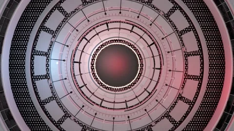 Technical circle Stock-Footage 143566107
