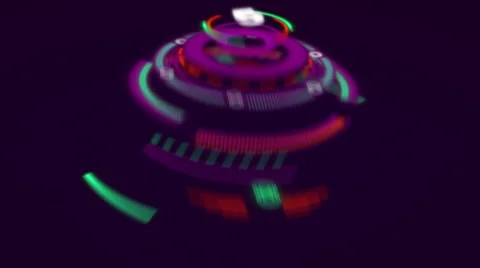 Technical Countdown Stock Footage 49515087