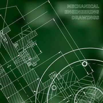 Technical design. Cover, banner, flyer Stock Illustration